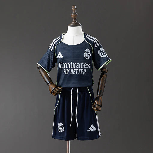 Kit Criança Real Madrid Alternativo 2025/26