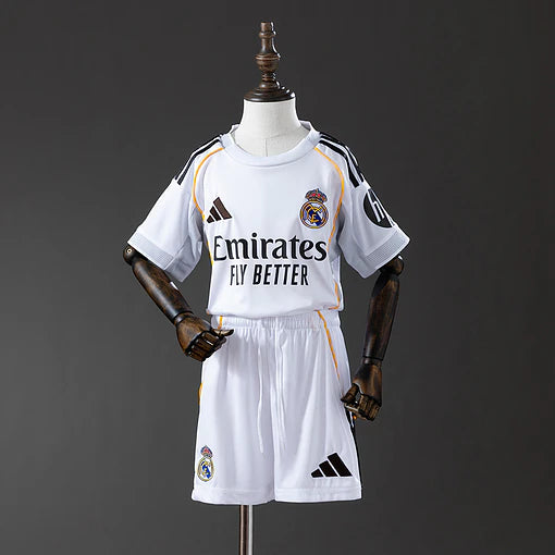 Kit Criança Real Madrid Principal 2025/26