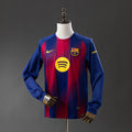 Camisola Barcelona Principal Manga Comprida..
