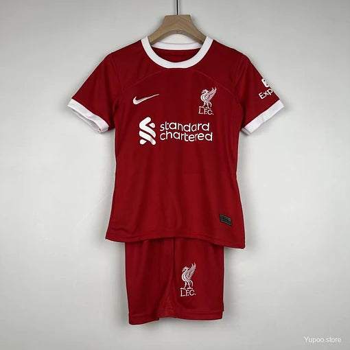 Kit Criança Liverpool Principal 2023/24