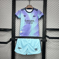 Kit Criança Arsenal Terceiro 2024/25