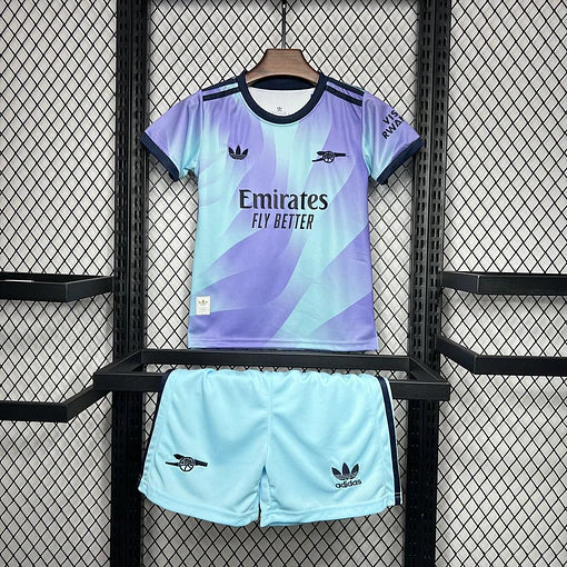 Kit Criança Arsenal Terceiro 2024/25