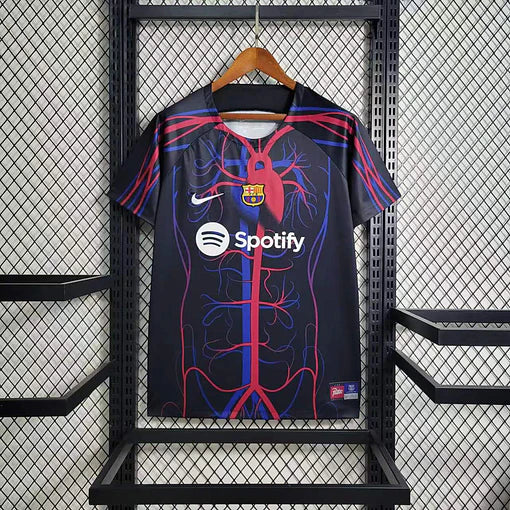 Camisola Barcelona Aquecimento 2023/24