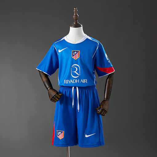 Kit Criança Atletico Madrid Terceiro 2025/26