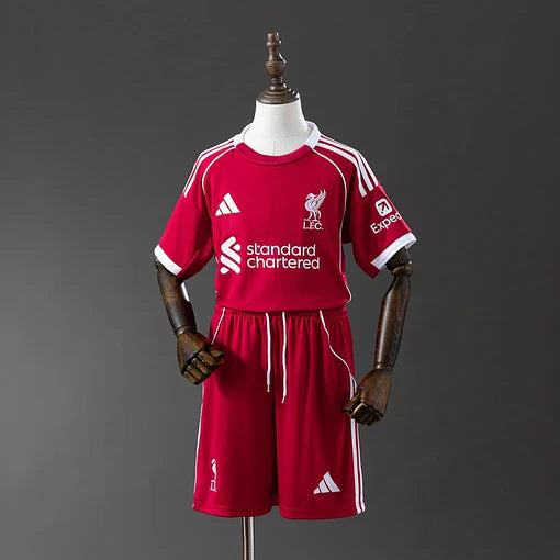 Kit Criança Liverpool Principal 2025/26