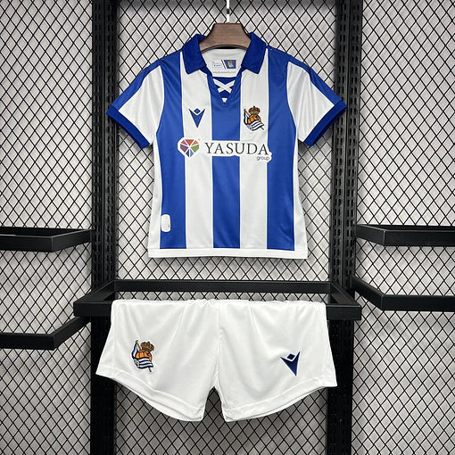 Kit Criança Real Sociedad Principal 2024/25