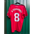 Manchester United Principal Bruno Fernandes..